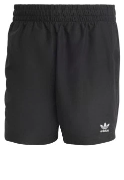 Adidas Originals Essentials Solid - Swimming Shorts - Black White -Adidas Shop 1dbcff5e42ed4fd382ea775d5af2b7d9