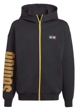 Adidas Sportswear Classic Lego - Zip-Up Sweatshirt - Black/Mesa/Yellow -Adidas Shop 1e4b7a4571494435a9999793e727bc25