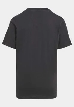 Adidas Sportswear Tiberio 3-Colorblock - Print T-Shirt - Black/Grey Five/White -Adidas Shop 1e8bbae07fef47ca90a82116166fbd91