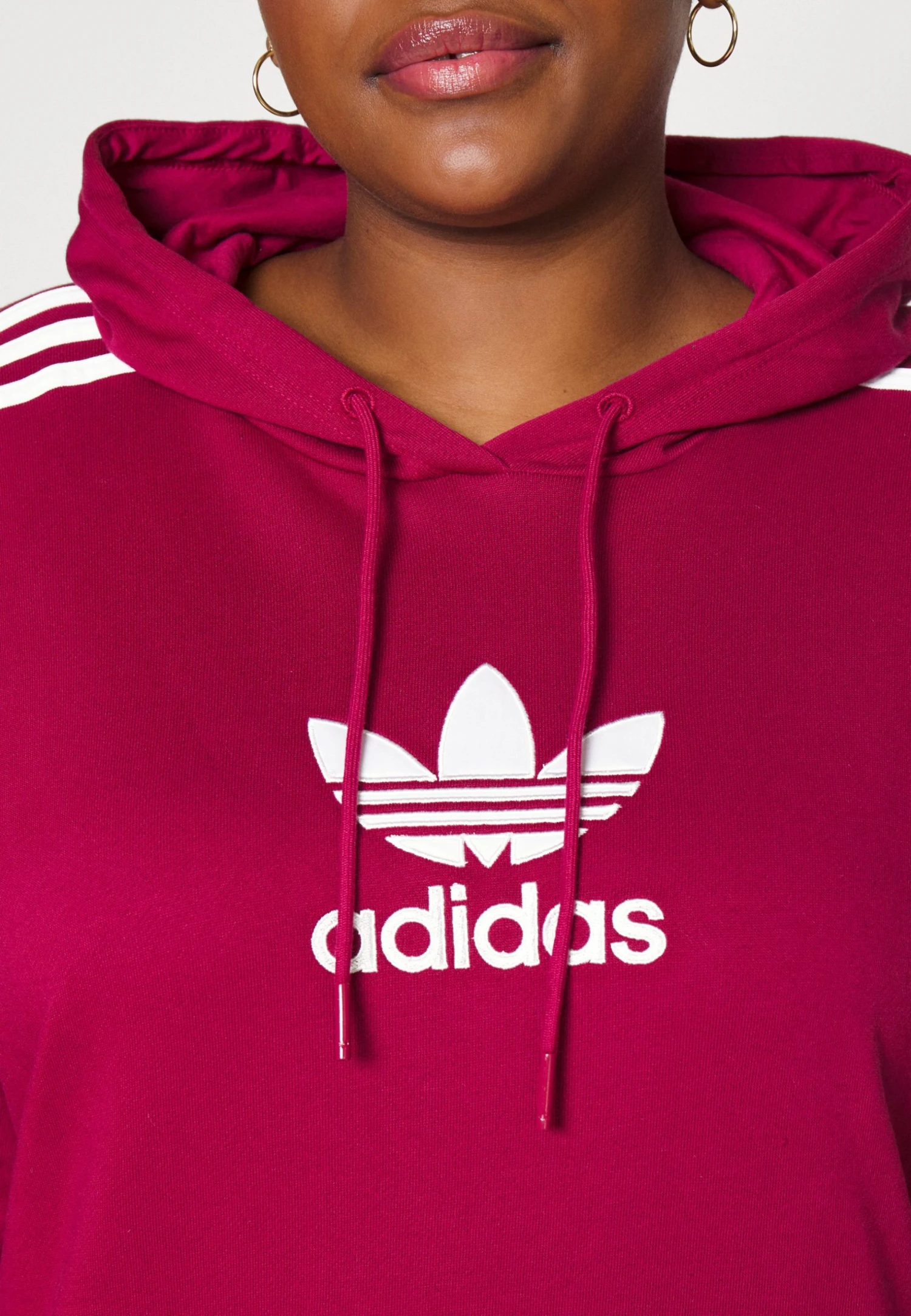 Adidas Originals Hoodie - Hoodie - Legacy Burgundy 8 Adidas Originals Hoodie - Hoodie - Legacy Burgundy - Image 6