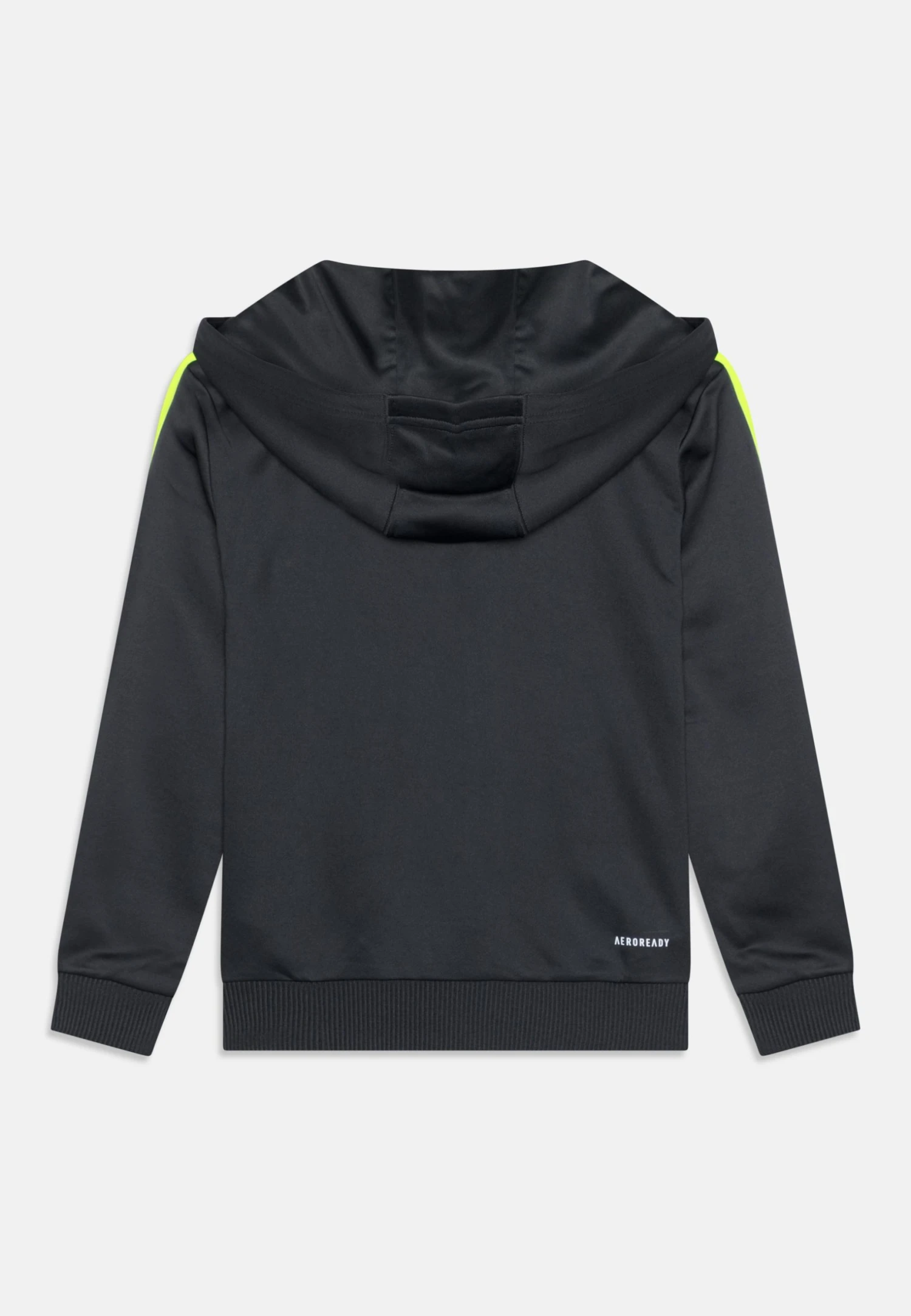 ADIDAS PERFORMANCE Unisex - Training Jacket - Carbon/Lucid Lemon 4 ADIDAS PERFORMANCE Unisex - Training Jacket - Carbon/Lucid Lemon - Image 2