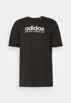 Adidas Sportswear All Szn - Print T-Shirt - Black -Adidas Shop 209f3f2f503b4b6bb9c691279284c737