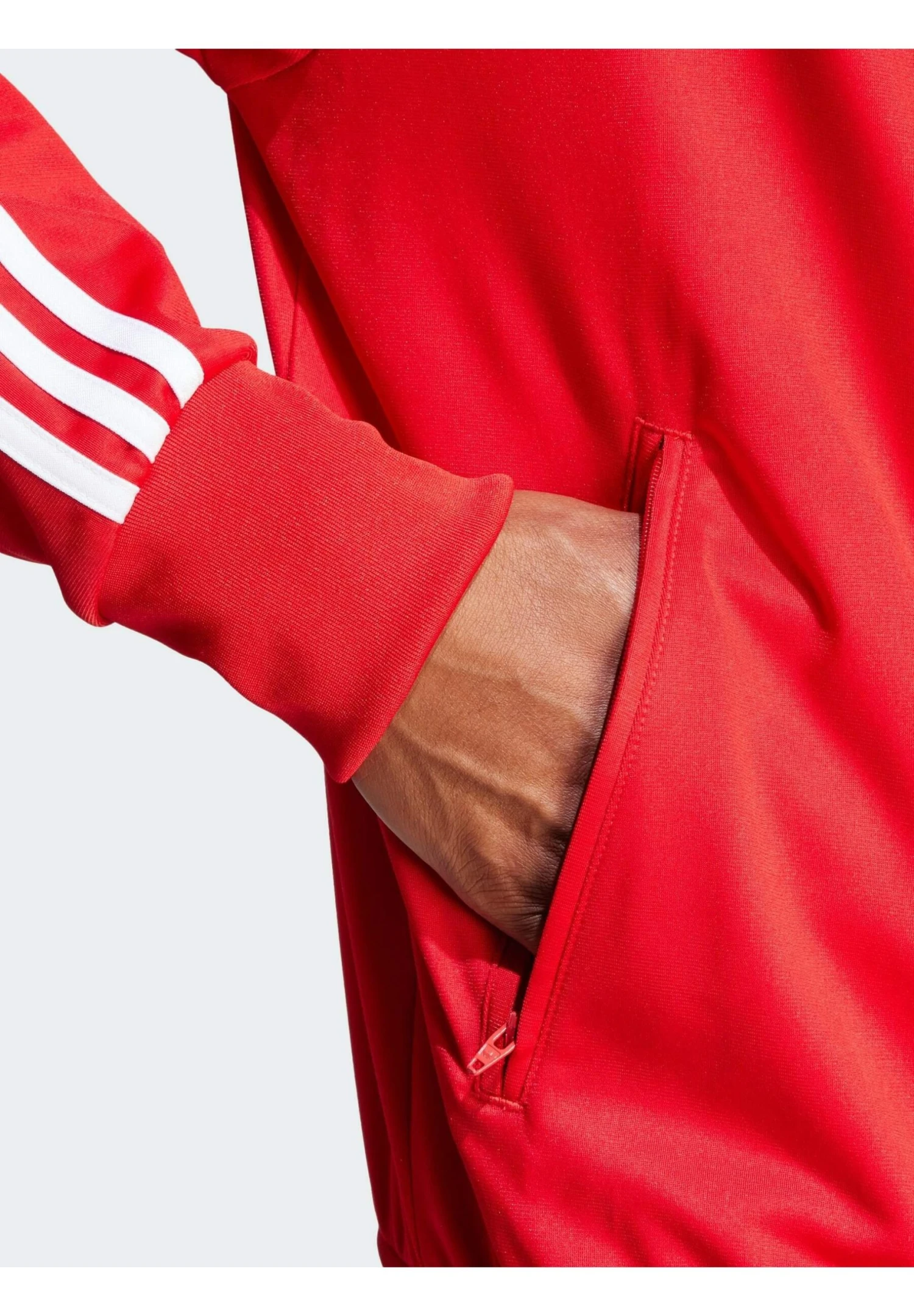Adidas Originals Fbird Tt - Training Jacket - Better Scarlet White 8 Adidas Originals Fbird Tt - Training Jacket - Better Scarlet White - Image 6
