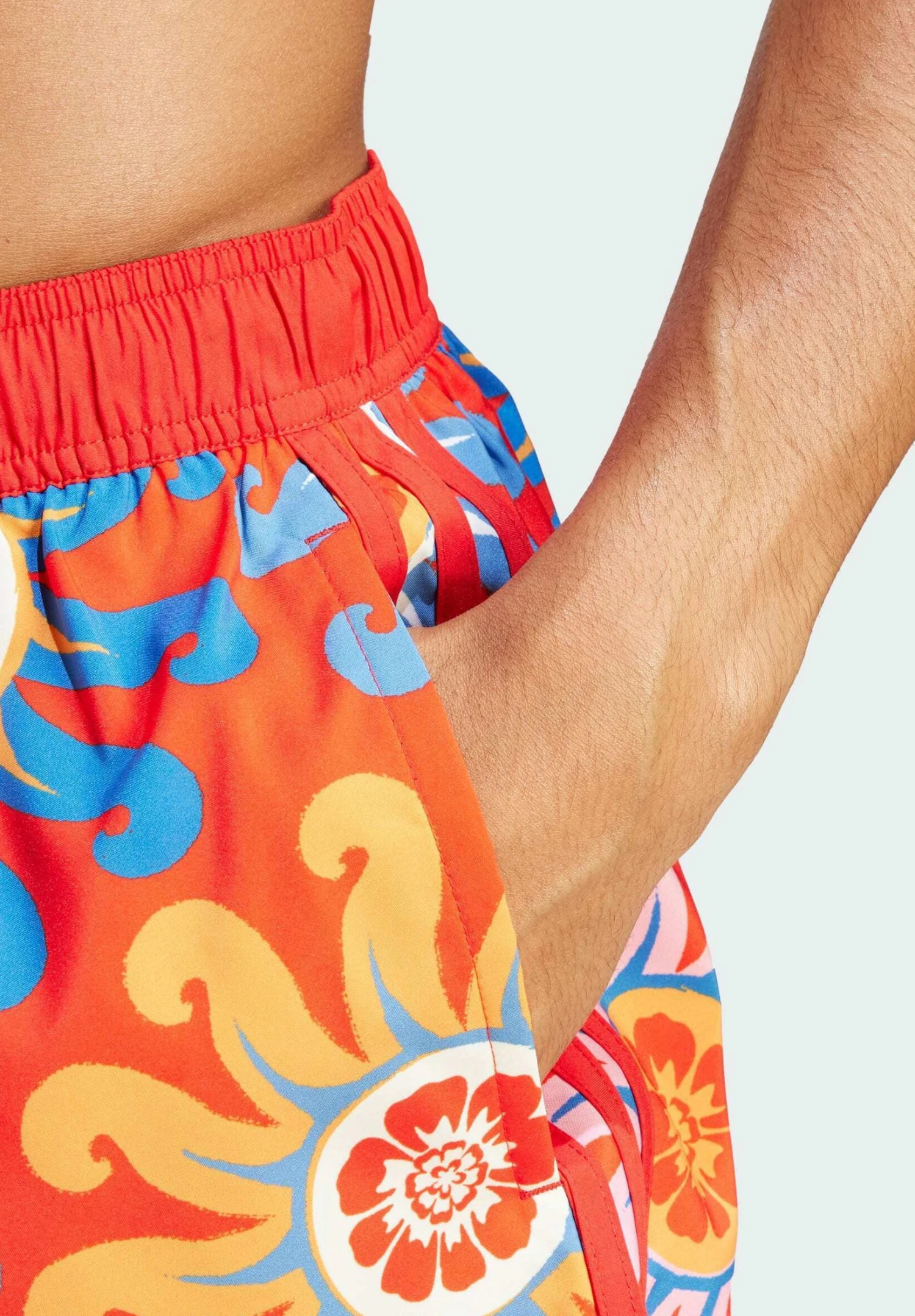 Adidas Sportswear Farm Rio Ge - Swimming Shorts - Vivid Red/White 6 Adidas Sportswear Farm Rio Ge - Swimming Shorts - Vivid Red/White - Image 4