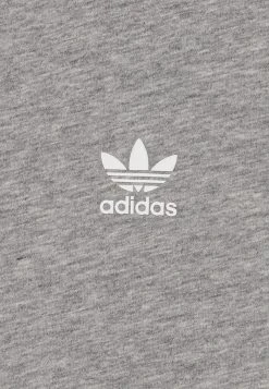 Adidas Originals Tee Junior Unisex - Long Sleeved Top - Medium Grey Heather/White -Adidas Shop 23d548b22e4a46dc87ff39deb3d8c829