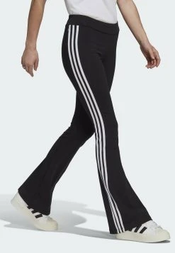 Adidas Originals Flared Pants - Leggings - Trousers - Black -Adidas Shop 25aa08d2f059492bb66c624decfdda13