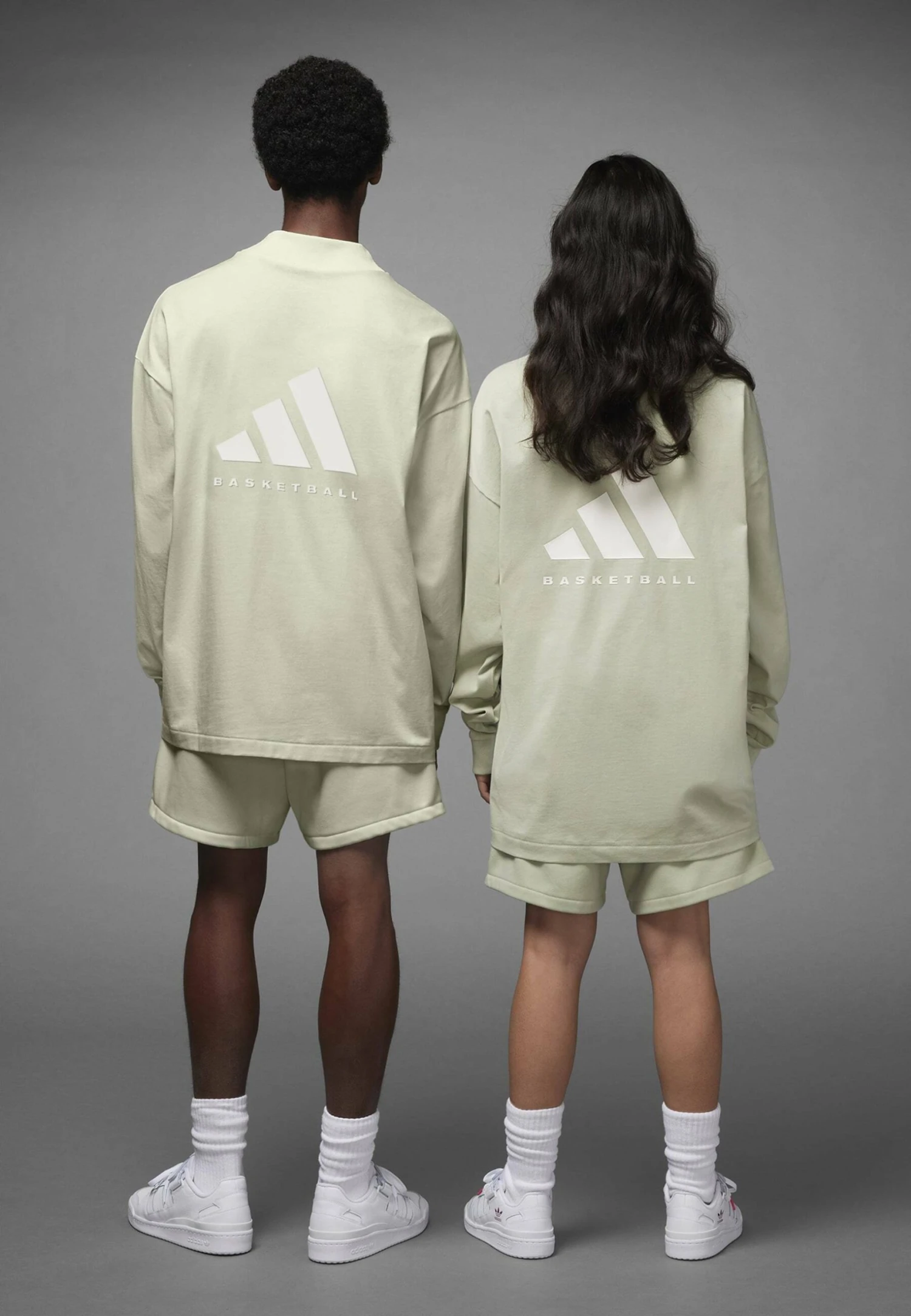 Adidas Originals One Bb L/S Tee - Long Sleeved Top - Halo Green Halo Green Halo Green 4 Adidas Originals One Bb L/S Tee - Long Sleeved Top - Halo Green Halo Green Halo Green - Image 2