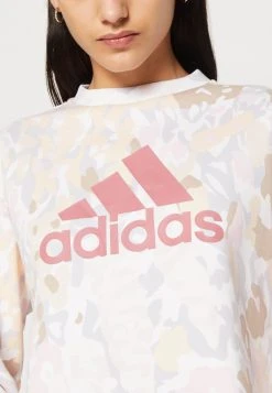 Adidas Sportswear Sweatshirt - White/Pink Strata -Adidas Shop 25f450e90cd44776bcf47e2fb35a59e8