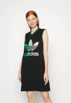Adidas Originals Adicolor 70S V Neck Dress - Day Dress - Black 11 Adidas Originals Adicolor 70S V Neck Dress - Day Dress - Black -Adidas Shop 264a2b9728d3490694aff7b32011bbab