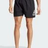 Adidas Sportswear Big LogoClx Short-Length - Swimming Shorts - Black White -Adidas Shop 266c979f15f24423867423ca43fbff45