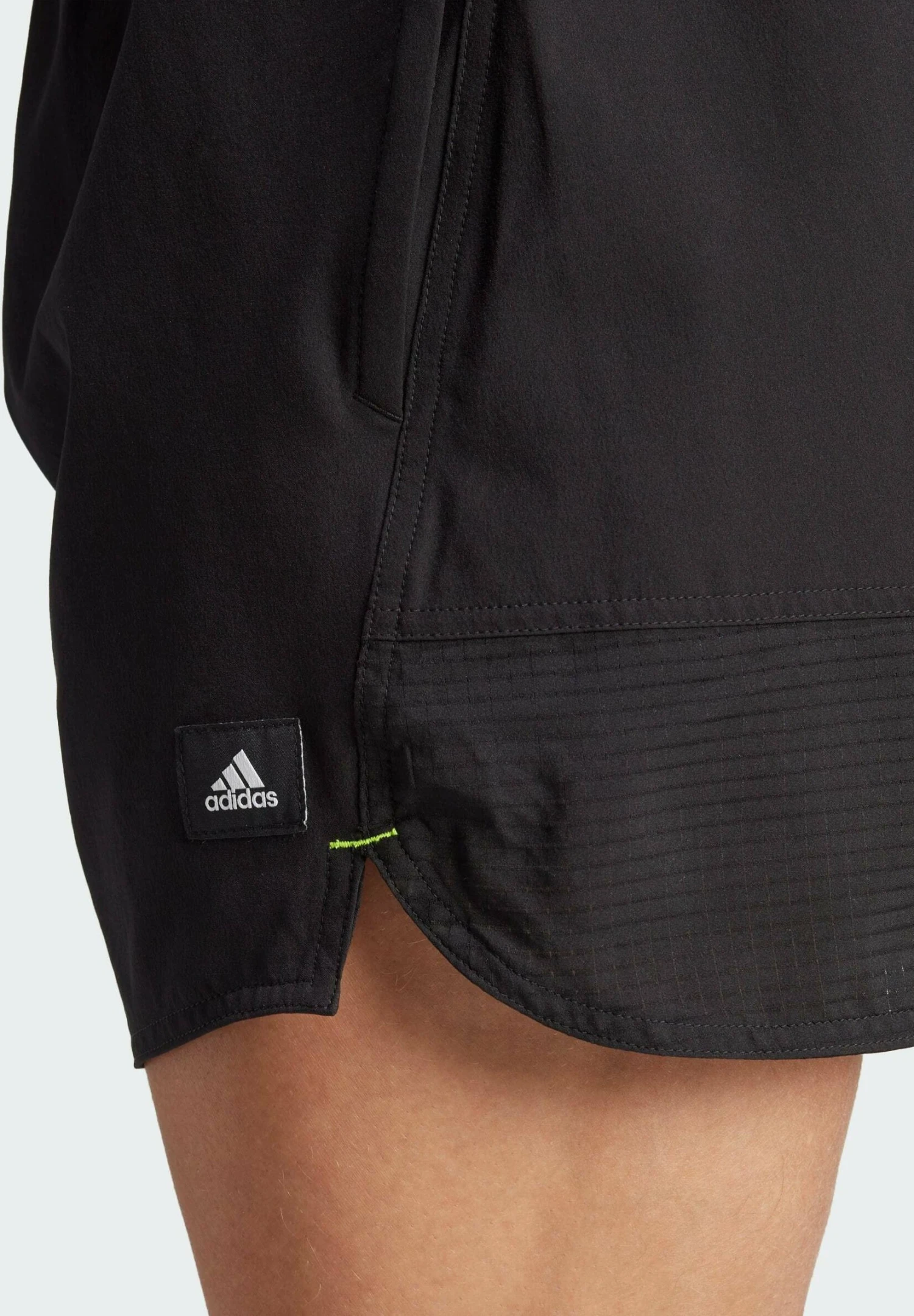 Adidas Sportswear Versatile - Swimming Shorts - Black/Lucid Lemon 6 Adidas Sportswear Versatile - Swimming Shorts - Black/Lucid Lemon - Image 4