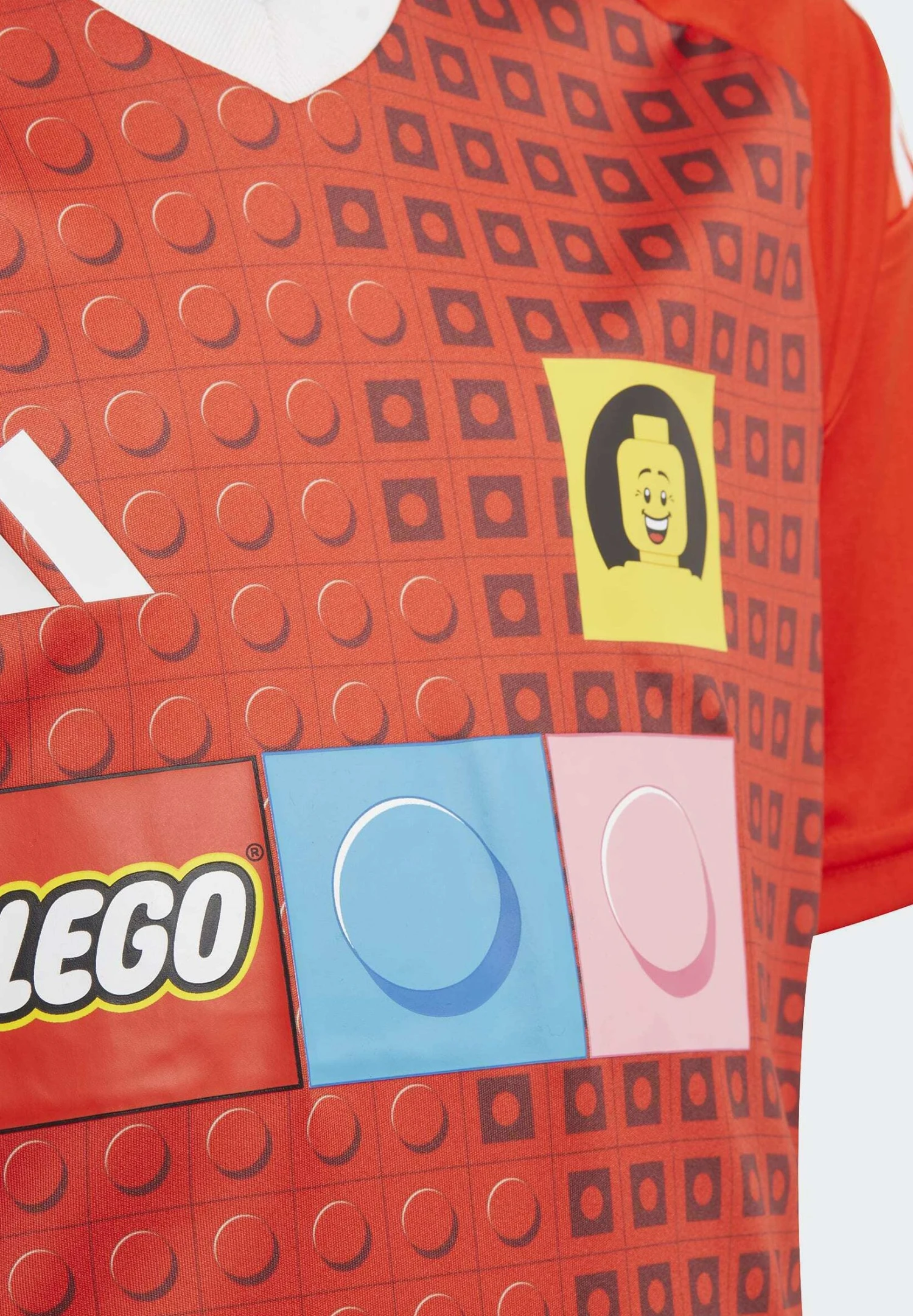 Adidas Sportswear Lego Home - Print T-Shirt - Bold Orange 5 Adidas Sportswear Lego Home - Print T-Shirt - Bold Orange - Image 3