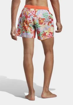 Adidas Sportswear Swimming Shorts - Semi Solar Red Lush Red Purple Glow -Adidas Shop 28254668b2ab47c189126452fb730dec