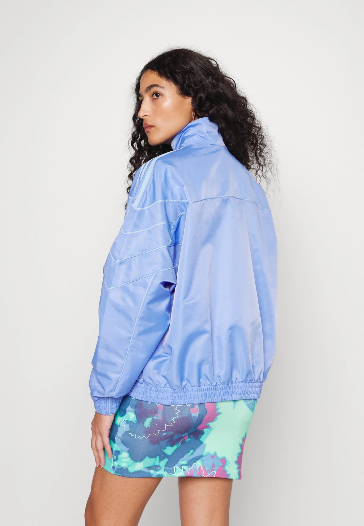 Adidas Originals Archive Cutline- Bomber Jacket - Blue Fusion 6 Adidas Originals Archive Cutline- Bomber Jacket - Blue Fusion - Image 4