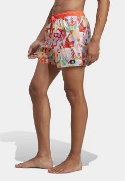 Adidas Sportswear Swimming Shorts - Semi Solar Red Lush Red Purple Glow -Adidas Shop 286eabe2c46d426c8192dbf87654f5ea