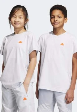 Adidas Sportswear U Ce Q2- Basic T-Shirt - Halo Blue/App Solar Red