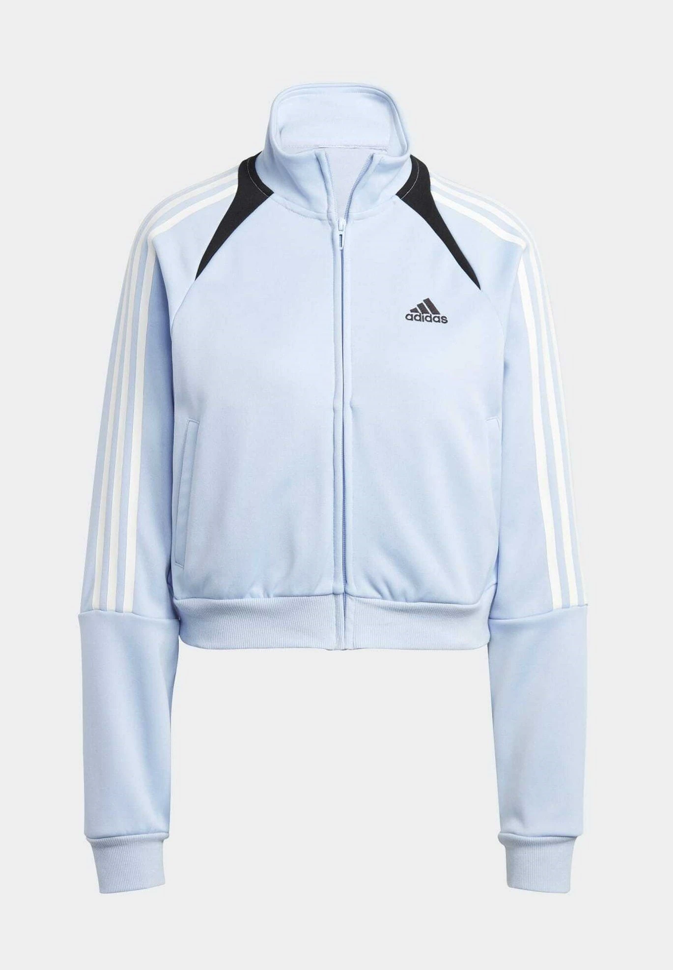 Adidas Sportswear Tiro Suit Up Track Top Lifestyle - Zip-Up Sweatshirt - Blue Dawn / White / Black 8 Adidas Sportswear Tiro Suit Up Track Top Lifestyle - Zip-Up Sweatshirt - Blue Dawn / White / Black - Image 6