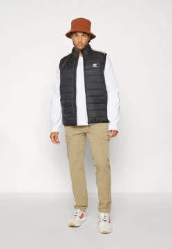 Adidas Originals Padded - Waistcoat - Black -Adidas Shop 2a8f1c86f3b74403b25fb137325b0dd5