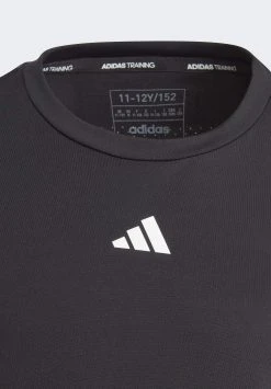 Adidas Sportswear Training Aeroready 3-Stripes - Print T-Shirt - Black/White/Grey Four -Adidas Shop 2a9e293832e74c5eaa7b18bc5884a30a