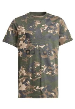 Adidas Originals Camo - Print T-Shirt - Bliss Multicolor