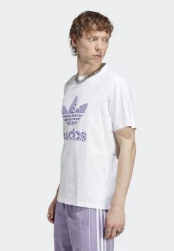 Adidas Originals Grf Tee - Print T-Shirt - White -Adidas Shop 2bac3695f9aa46399877402298cec5e7