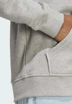 Adidas Originals Trefoil- Hoodie - Medium Grey Heather -Adidas Shop 2bfc4362359842a397b4f0c9d3b4d7dc