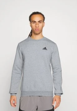 Adidas Sportswear Feelcozy - Sweatshirt - Medium Grey Heather/Black