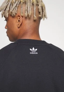 Adidas Originals Ess Crew - Sweatshirt - Black -Adidas Shop 2d7d6f708daf423b898d7b673a534be3