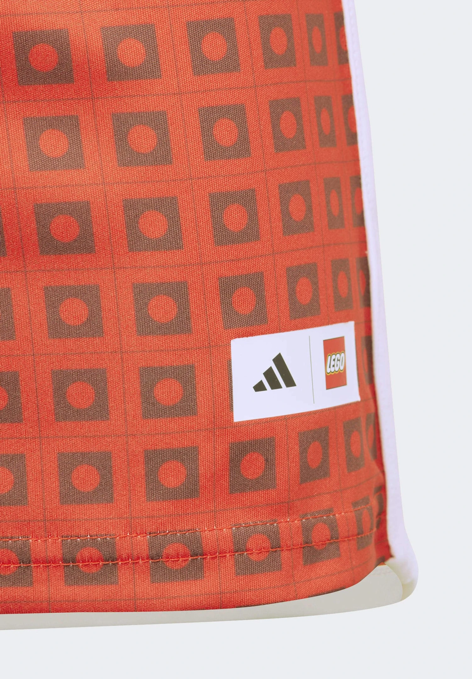 Adidas Sportswear Lego Home - Print T-Shirt - Bold Orange 7 Adidas Sportswear Lego Home - Print T-Shirt - Bold Orange - Image 5