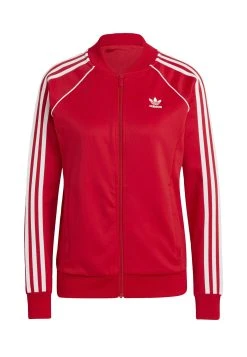 Adidas Originals Classics Sst - Bomber Jacket - Better Scarlet -Adidas Shop 2f15473058f9487f892d31e3ff44c889