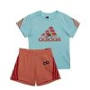 Adidas Sportswear Classic Legotee- Shorts - Clear Aqua Semi Coral -Adidas Shop 2f70f89e7e684773bff98f71387f0754