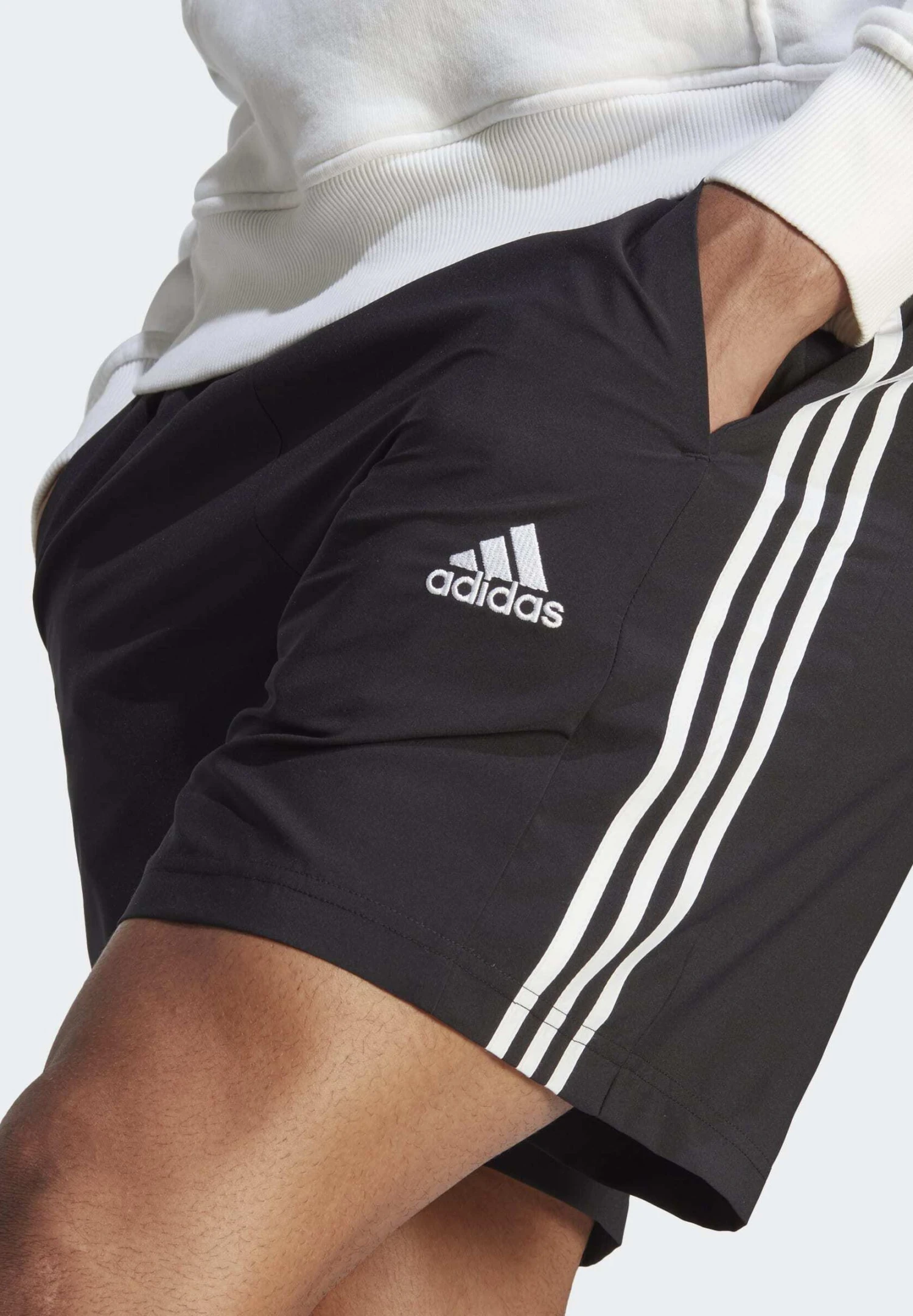 Adidas Sportswear Chelsea - Sports Shorts - Black/White 5 Adidas Sportswear Chelsea - Sports Shorts - Black/White - Image 3