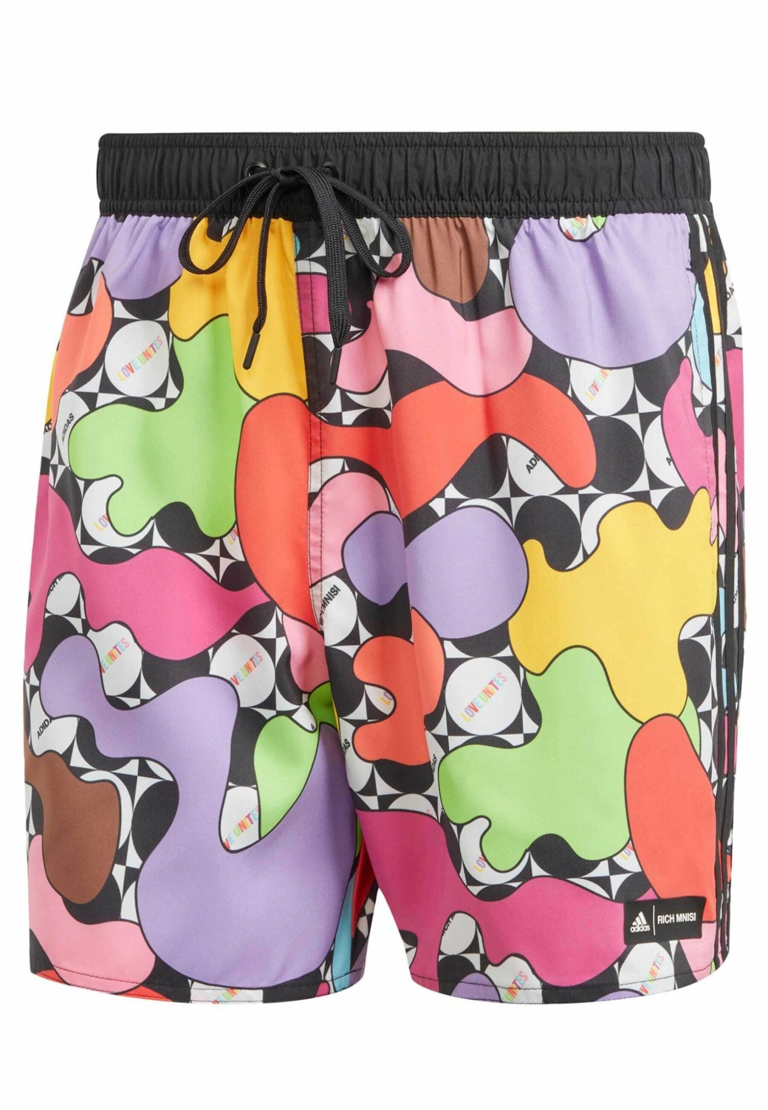 Adidas Sportswear Rich Mnisi Clx Shorts Gender Neutral - Swimming Shorts - Black/Off White 9 Adidas Sportswear Rich Mnisi Clx Shorts Gender Neutral - Swimming Shorts - Black/Off White - Image 7