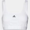 Adidas Sportswear Crop- Bustier - White -Adidas Shop 325701eb78ca476b9d4279535b16d582