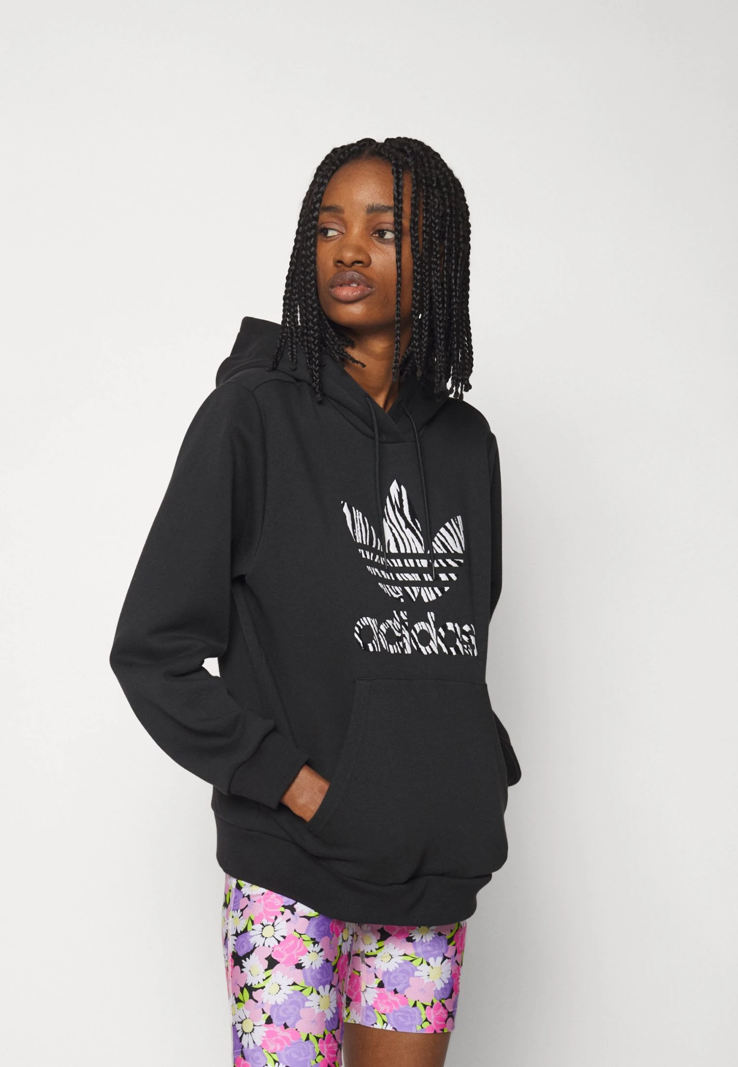 Adidas Originals Infill Hood - Sweatshirt - Black 5 Adidas Originals Infill Hood - Sweatshirt - Black - Image 3