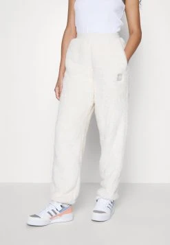 Adidas Originals Essentials Fluffy Pants - Tracksuit Bottoms - White -Adidas Shop 32b989aa77134a5693c0c0878194c6cd