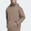 Adidas Originals Ess Logo - Hoodie - Chalky Brown