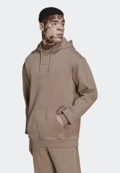 Adidas Originals Ess Logo - Hoodie - Chalky Brown