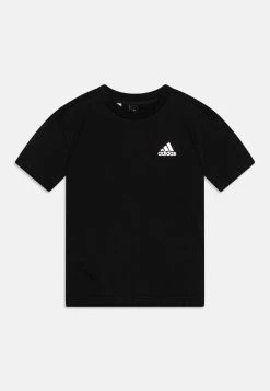 Adidas Sportswear Loose Unisex - Print T-Shirt - Black/Silver Metallic