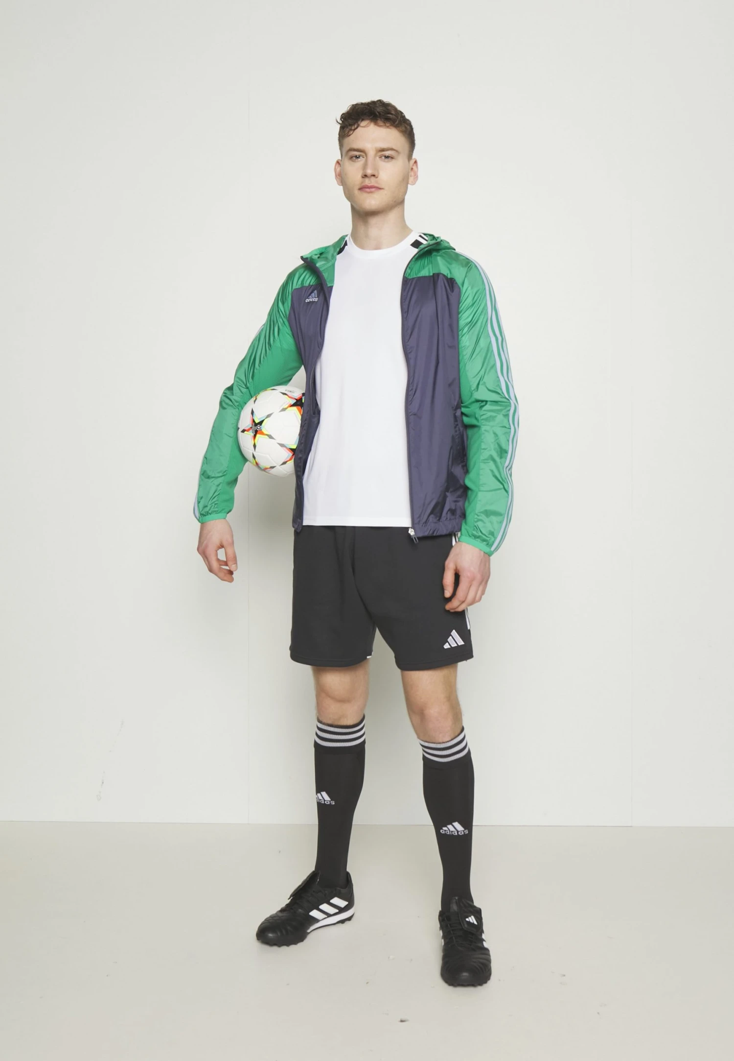 Adidas Sportswear Tiro - Windbreaker - Shadow Navy Court Green 4 Adidas Sportswear Tiro - Windbreaker - Shadow Navy Court Green - Image 2