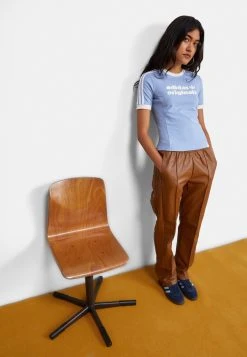 Adidas Originals Tight Logo Tee - Print T-Shirt - Ambient Sky -Adidas Shop 34e0872884d242a08baeb1d2fb6359f1