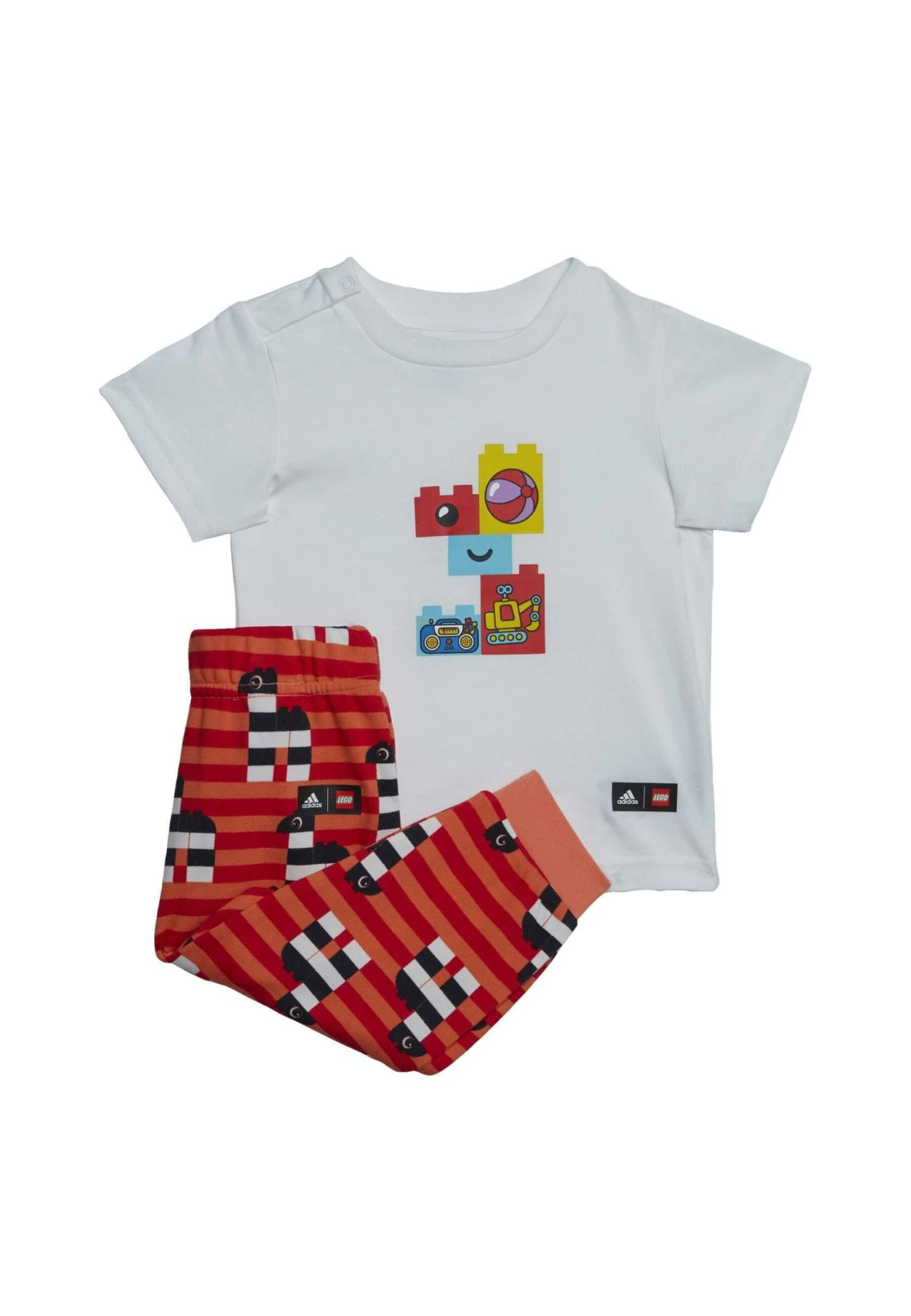 Adidas Sportswear X Lego Play And Set - Tracksuit Bottoms - White 8 Adidas Sportswear X Lego Play And Set - Tracksuit Bottoms - White - Image 6