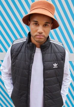 Adidas Originals Padded - Waistcoat - Black -Adidas Shop 35b2eeff5b2845d8b946dc0e7a7cf8b2