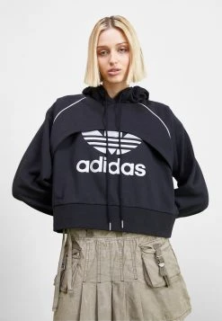 Adidas Originals Big Logo Hoodie 2 In 1 - Sweatshirt - Black