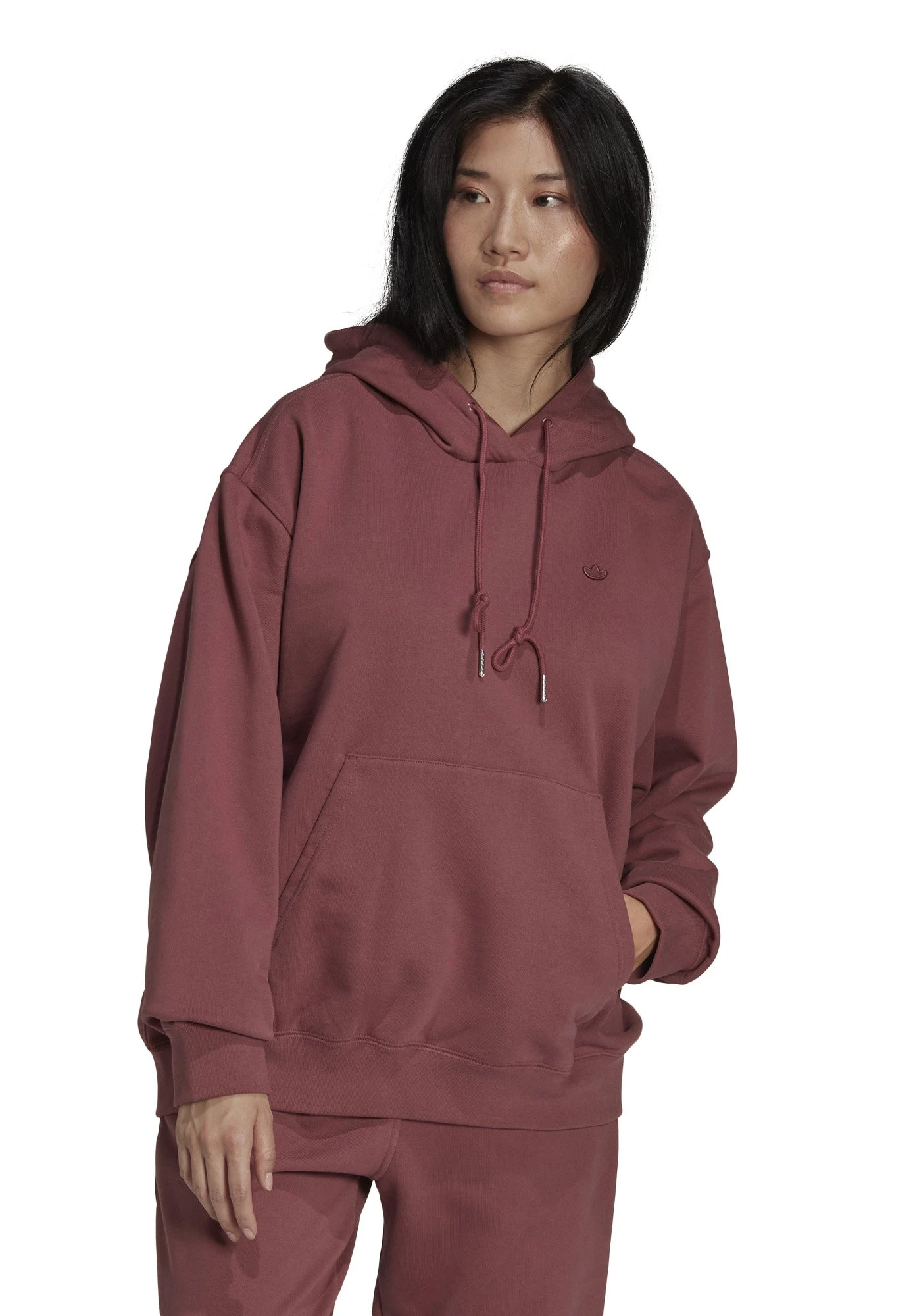 Adidas Originals Hoodie - Quiet Crimson 3 Adidas Originals Hoodie - Quiet Crimson