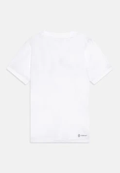 ADIDAS PERFORMANCE Logo Unisex - Sports T-Shirt - White/Black -Adidas Shop 364cf3d8c5054382aefca38a17796c60
