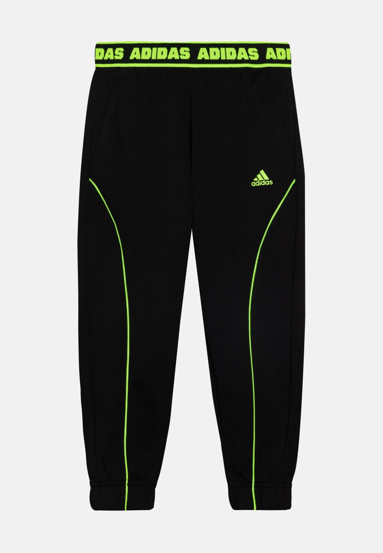 Adidas Sportswear Unisex - Tracksuit Bottoms - Black/Lucid Lemon 3 Adidas Sportswear Unisex - Tracksuit Bottoms - Black/Lucid Lemon