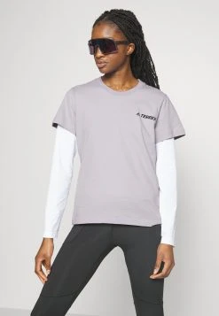 ADIDAS PERFORMANCE Print T-Shirt - Silver Dawn -Adidas Shop 39b16908bc74420b9b0249309b62811d