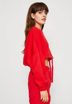 Adidas Sportswear Dance Cropped Versatile- Sweatshirt - Better Scarlet -Adidas Shop 3a1b217ec1a445378018b76c1d015d12