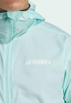 Adidas Sportswear Terrex Xperior Windweave- Summer Jacket - Semi Flash Aqua -Adidas Shop 3a29c36114f5411ca686823be6961237